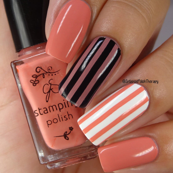 Clear Jelly Stamper- Stamping Polish- Summer Kit (4 colors)