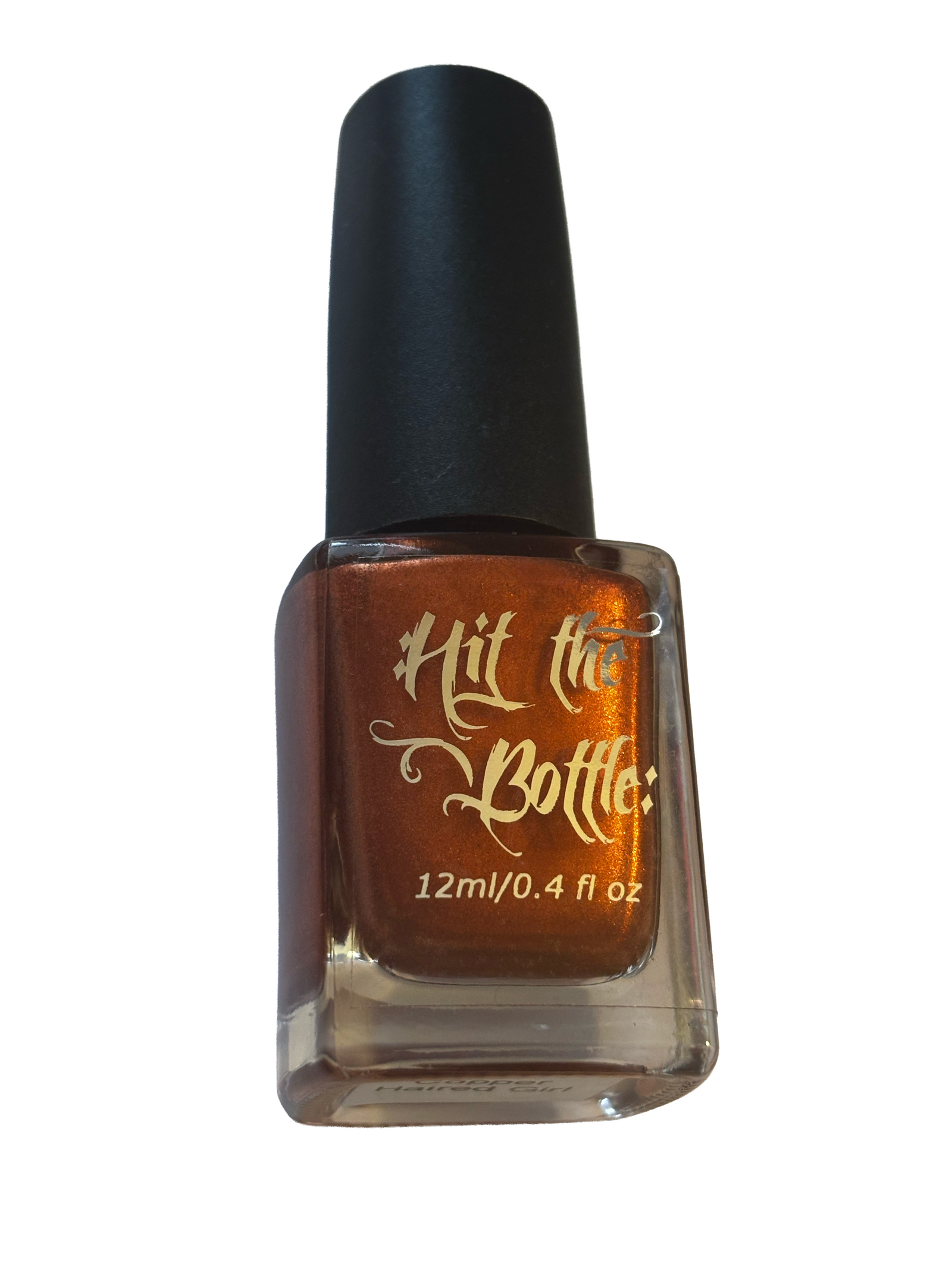 Hit the Bottle "Copper haired Girl" Stamping Polish