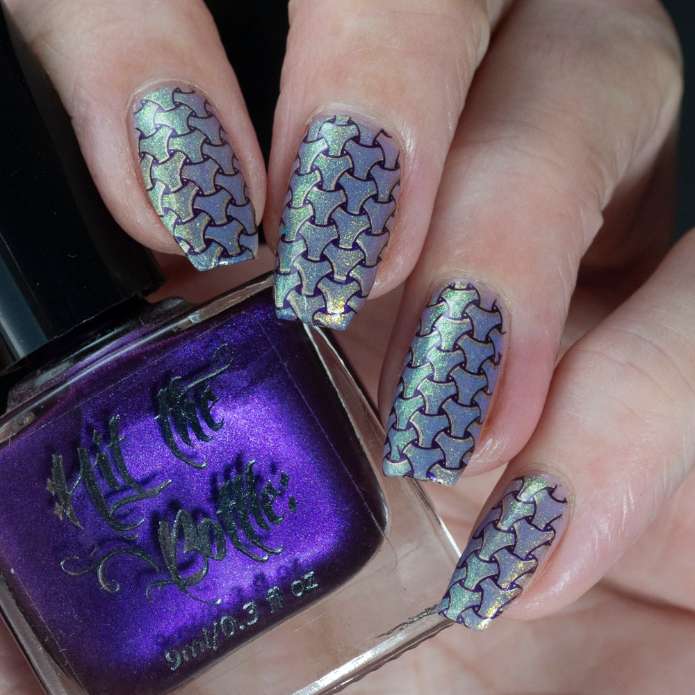 Hit the Bottle- Stamping Plate- Feast Your Eyes