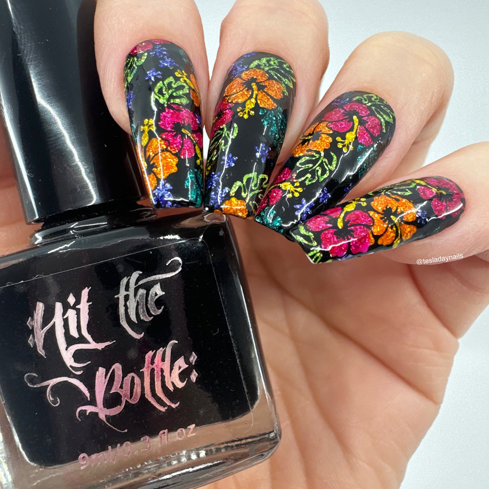 Hit the Bottle- Stamping Plate- Go Long 01