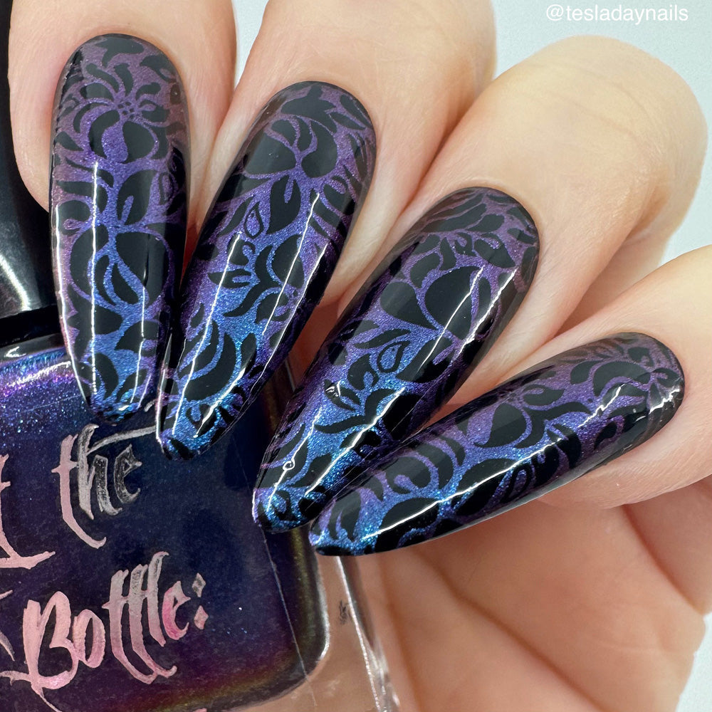 Hit the Bottle- Stamping Plate- Go Long 01