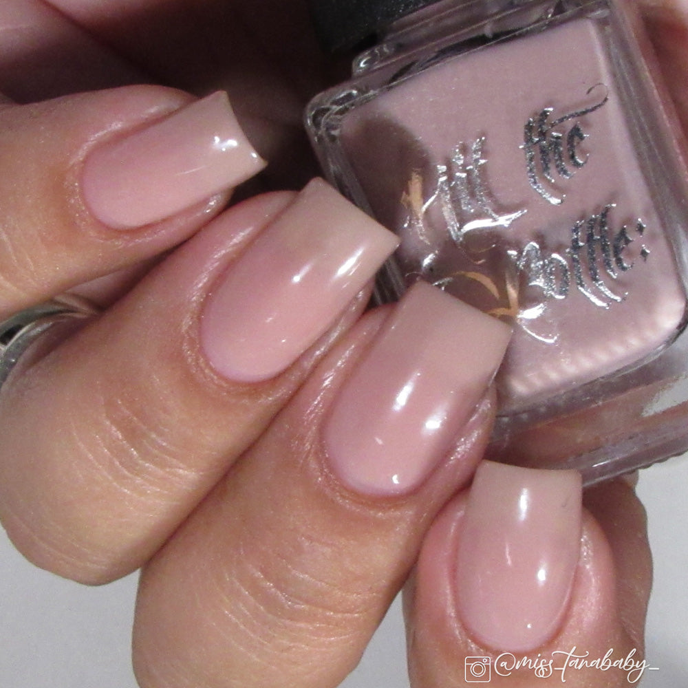Hit the Bottle- Base Coat- Rose Ash Undies peel off