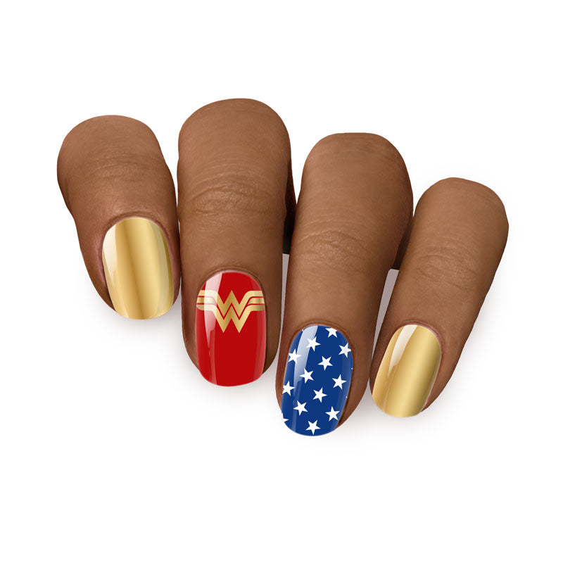MoYou London- Wonder Woman 02 Gel Nail Strips
