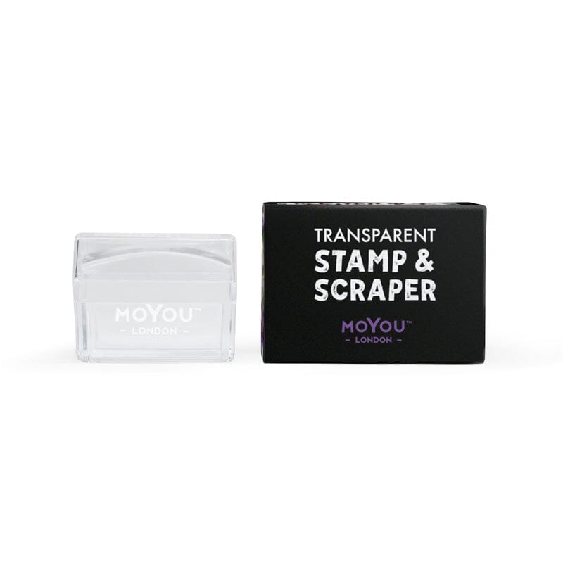MoYou London- Beetlejuice Clear Stamper & Scraper