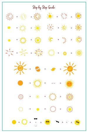 Clear Jelly Stamper- CjS-303- You are My Sunshine