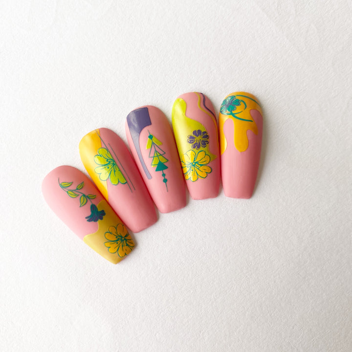 Clear Jelly Stamper- CjS-290- French Mani- Four