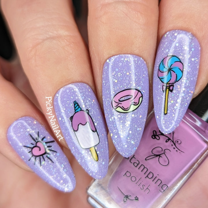 Clear Jelly Stamper- CjS-299- Sparkle Like a Unicorn
