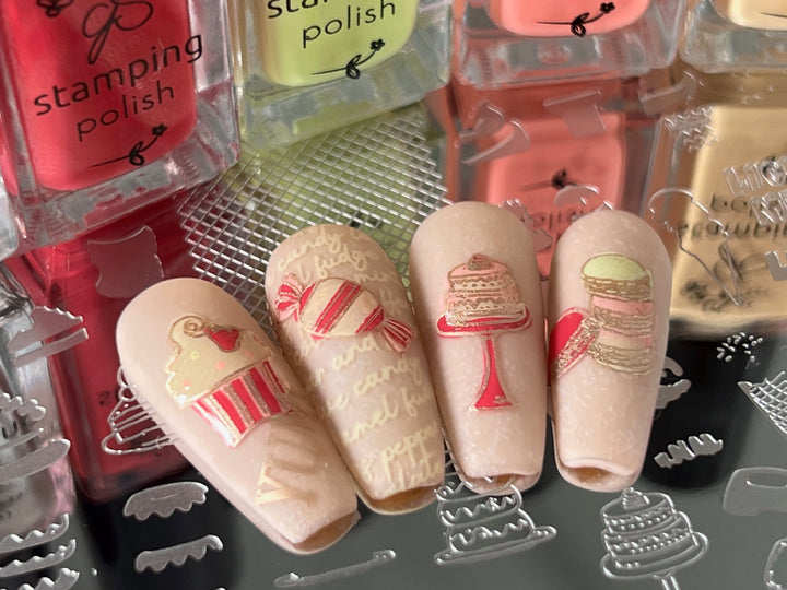 Clear Jelly Stamper- CjS-054- Sweet Stuff