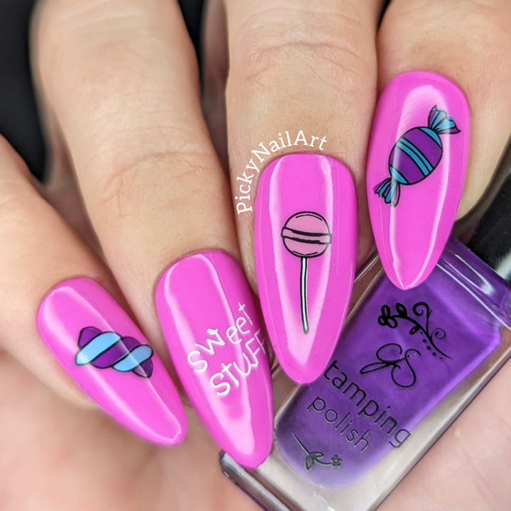 Clear Jelly Stamper- CjS-054- Sweet Stuff