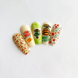 Clear Jelly Stamper- H-85- Cinco de Mayo