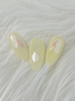 Clear Jelly Stamper- H-89- Bunny & Friends