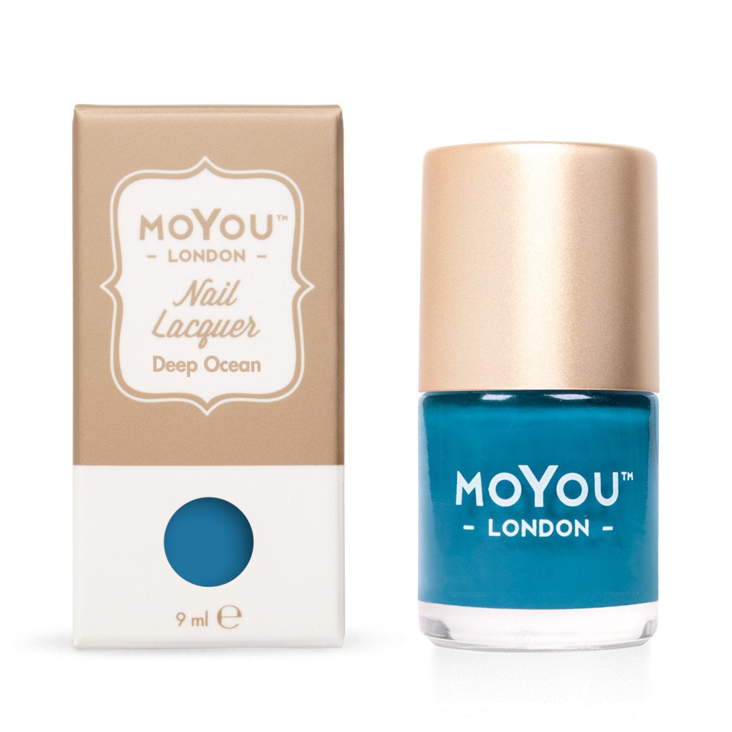 MoYou London- Stamping Polish- Deep Ocean