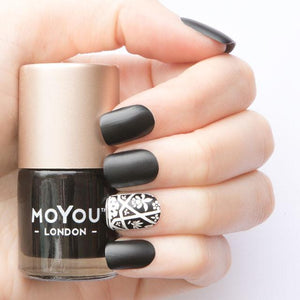MoYou London- Stamping Polish- Black Knight