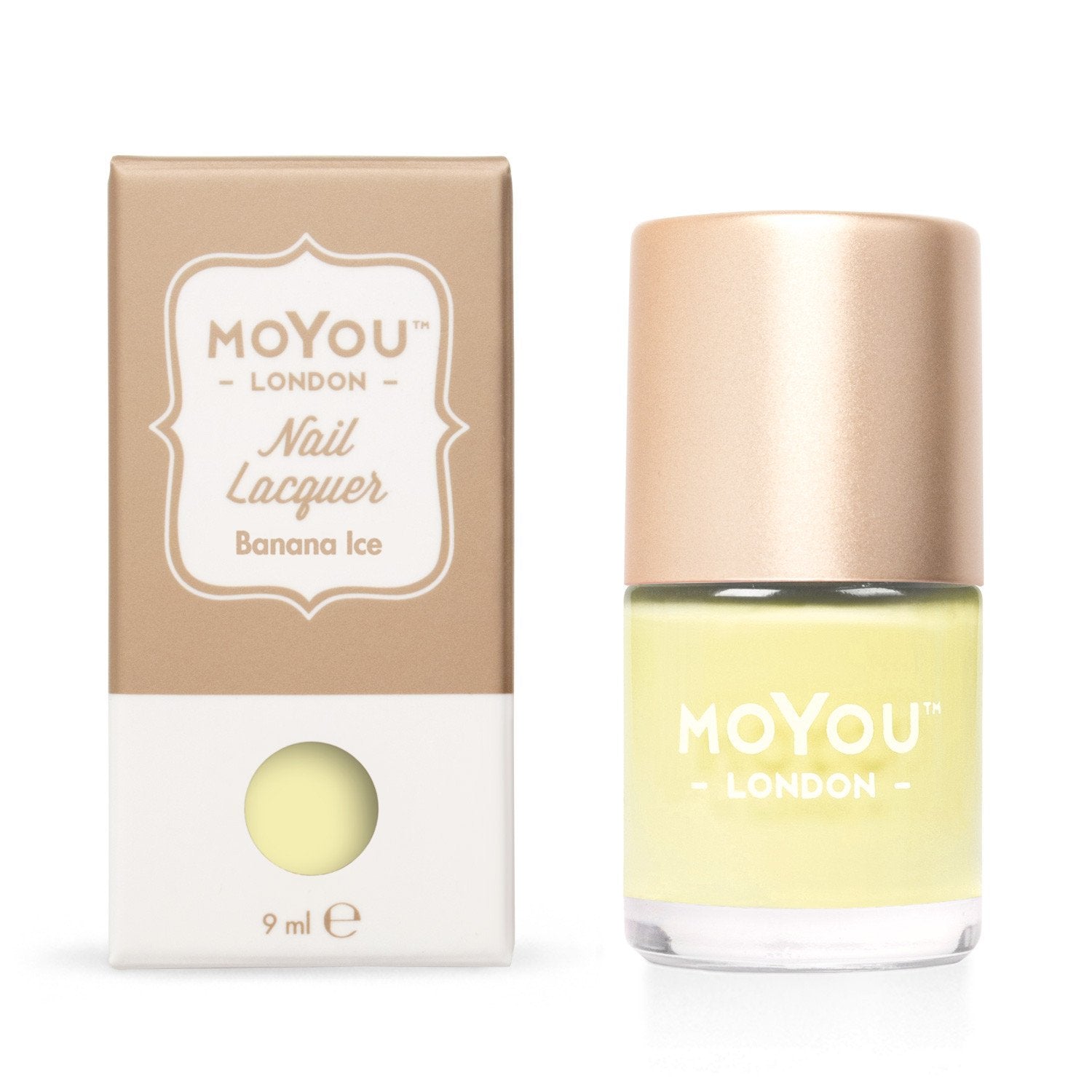 MoYou London- Stamping Polish- Banana Ice