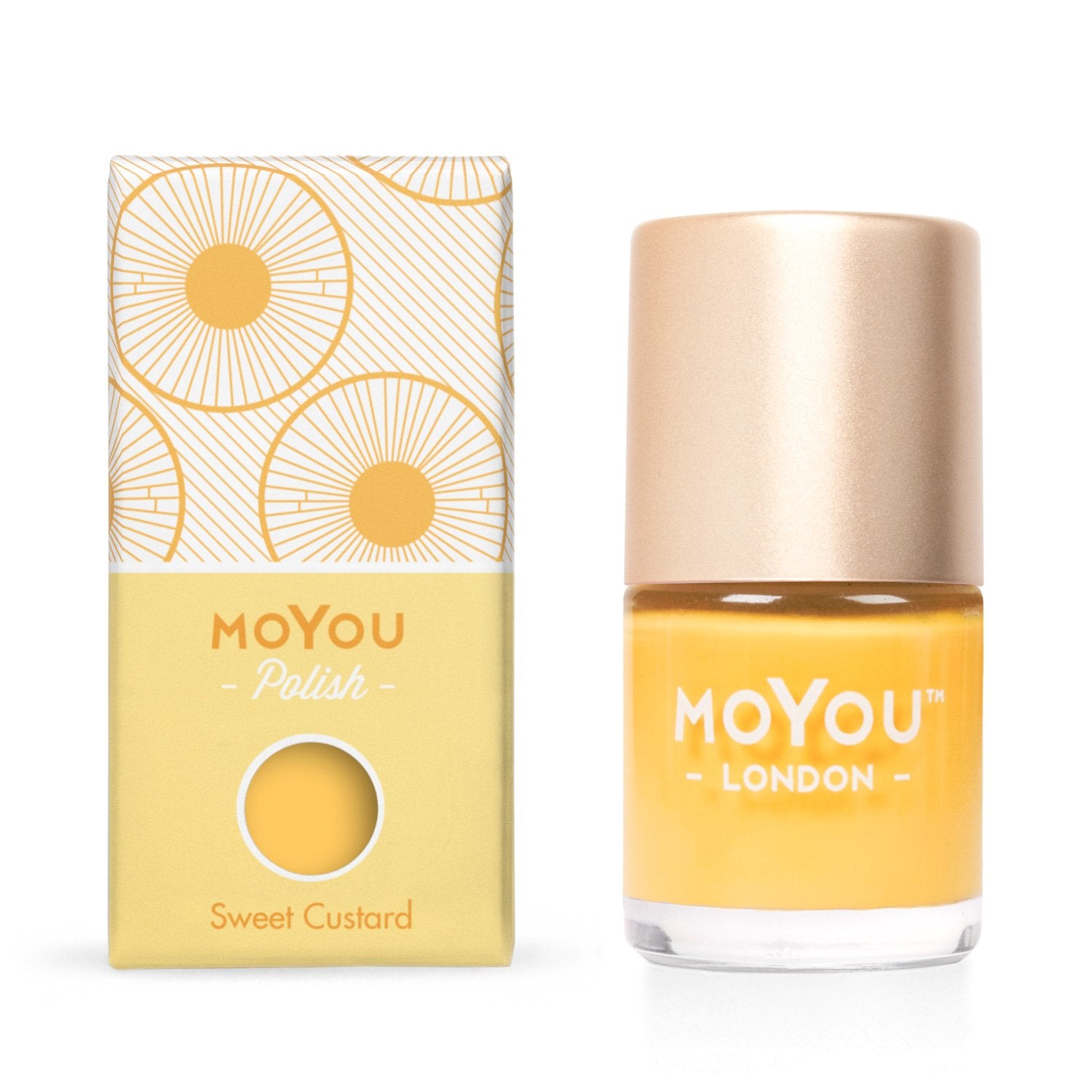 MoYou London- Stamping Polish- Sweet Custard