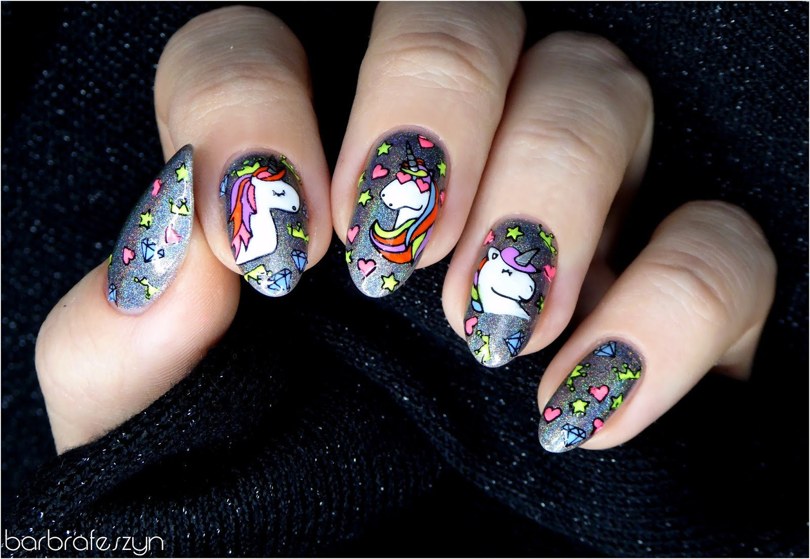 B. loves plates- Stamping Plates- B.00 rainbows and unicorns