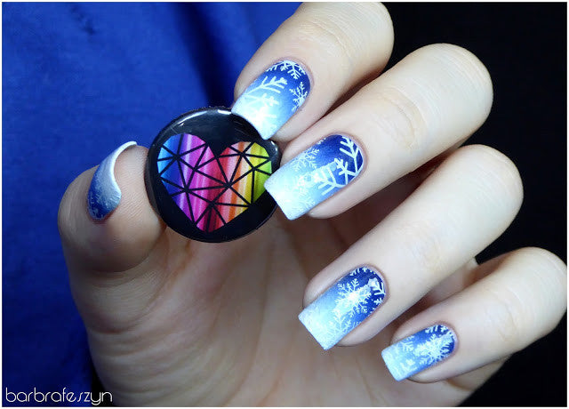 B. loves plates- Stamping Plates- B.05 let it snow