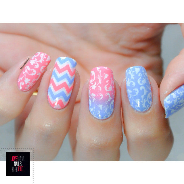 B. loves plates- Stamping Plates- B.06 classy and chic