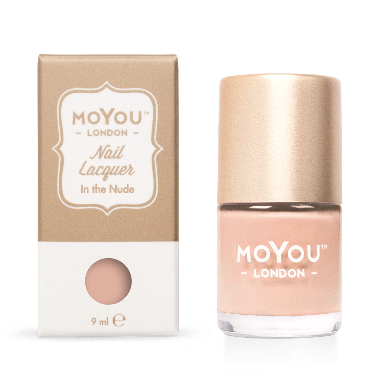 MoYou London- Stamping Polish- In the Nude