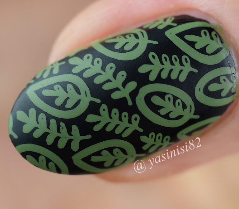 B. loves plates- Stamping Polish- BLP40 B. an Olive Moss