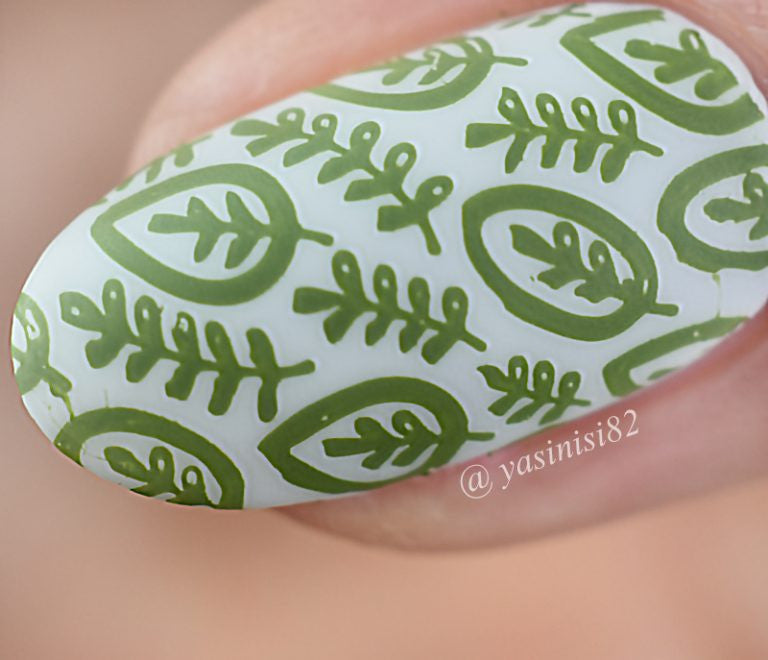 B. loves plates- Stamping Polish- BLP40 B. an Olive Moss