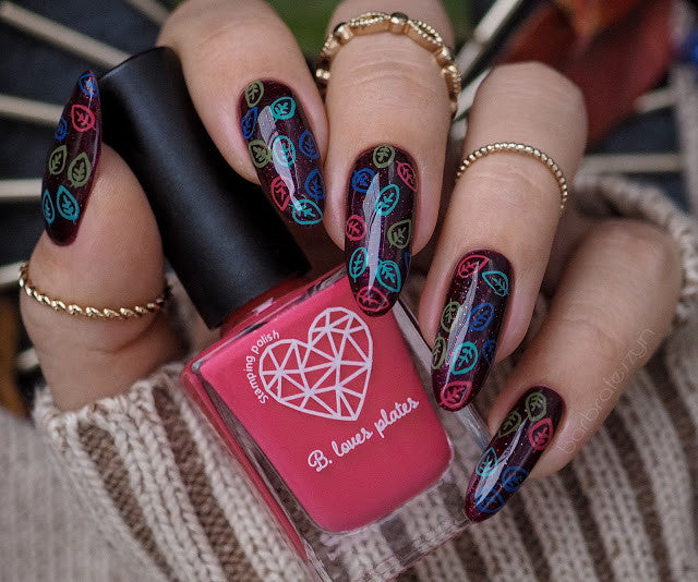 B. loves plates- Stamping Polish- BLP41 B. a Timeless Teal