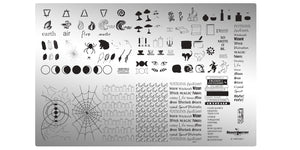 Beautometry- Stamping Plates- Witches 01