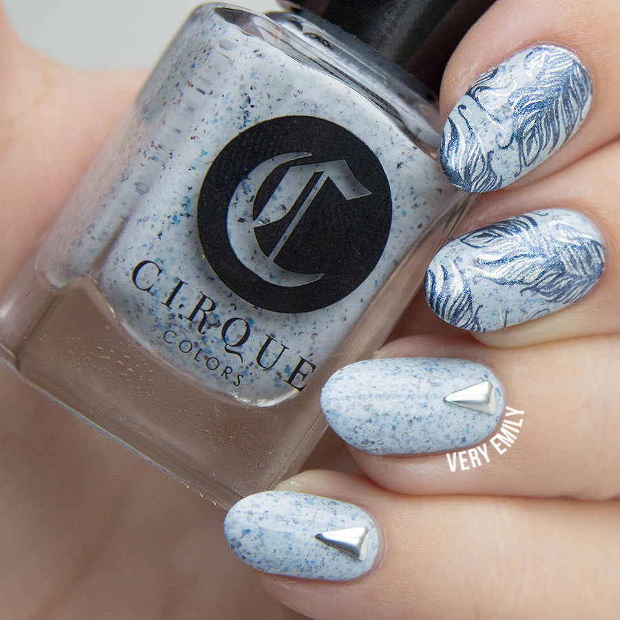 B. loves plates- Stamping Plates- B.08 feather fever