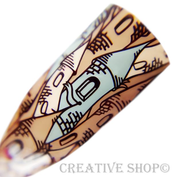 Creative Shop- Stamping Plate- 115