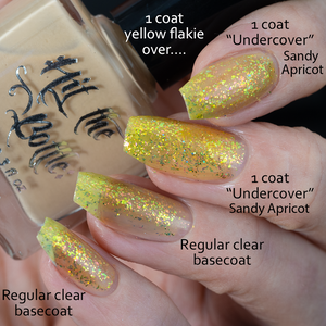 Hit the Bottle- Base Coat- Sandy Apricot