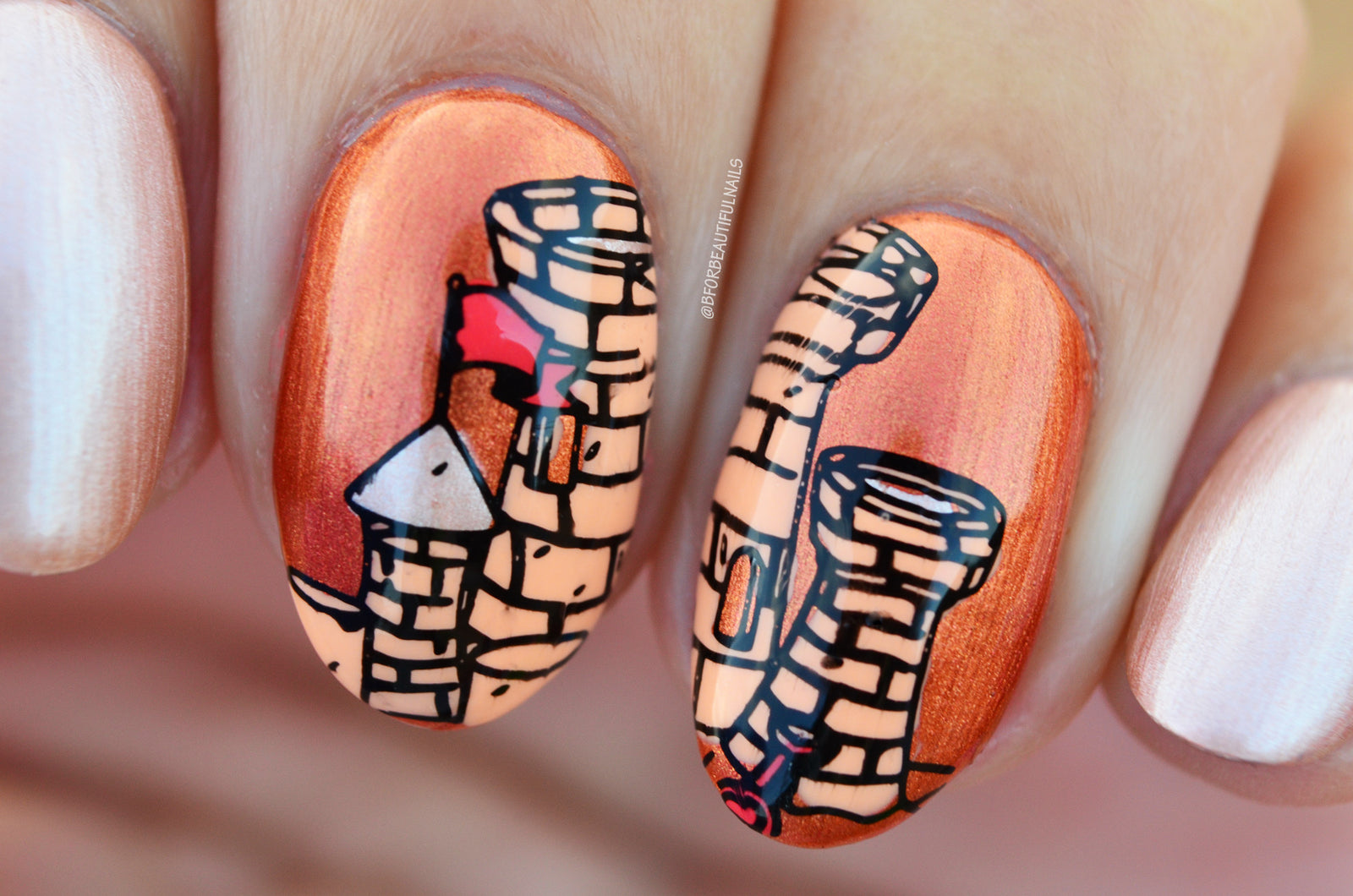 B. loves plates- Stamping Plates- B.11 summer paradise