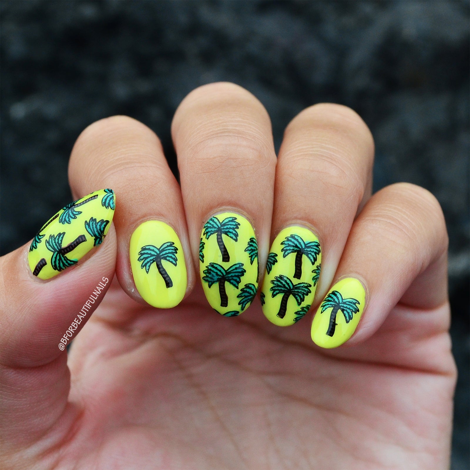 B. loves plates- Stamping Plates- B.11 summer paradise