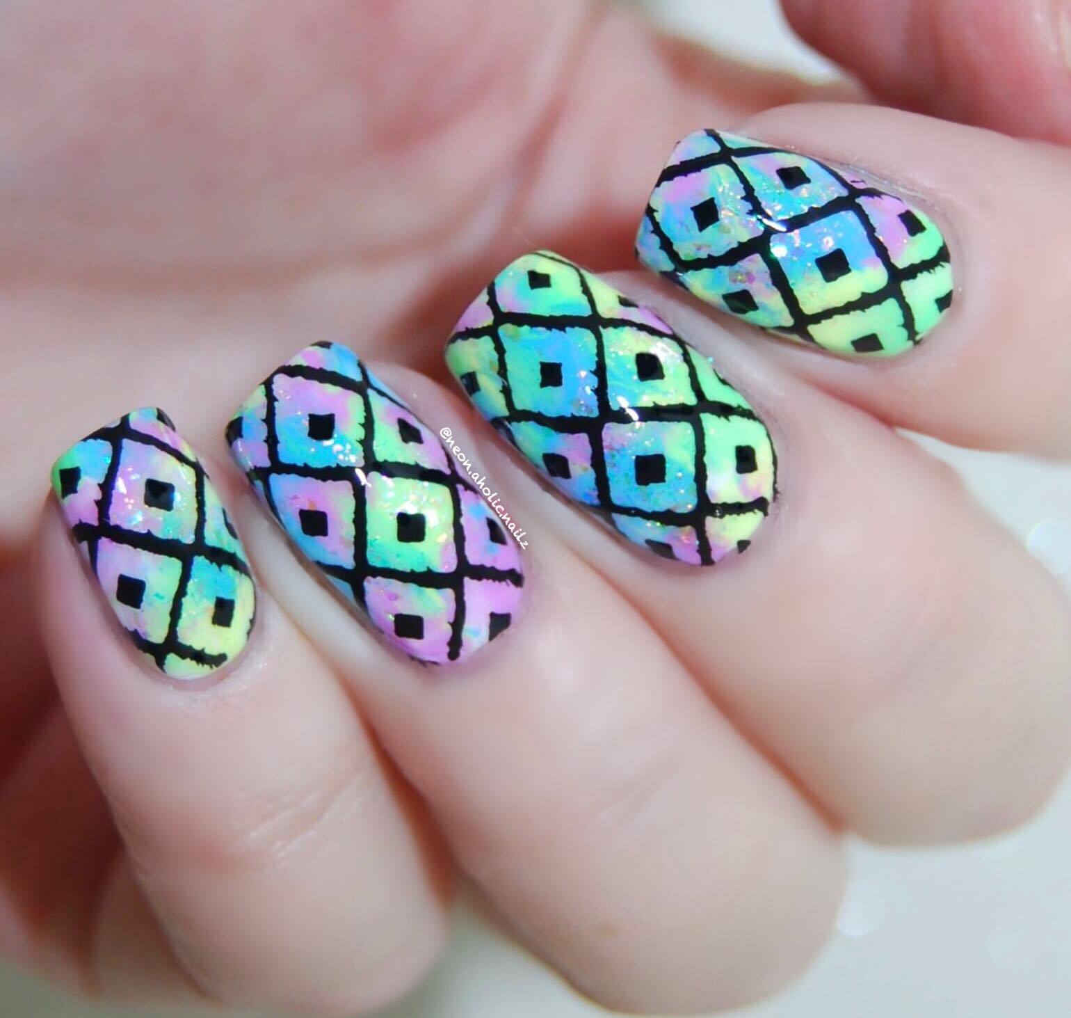 Hit the Bottle- Stamping Plate- Material World 01