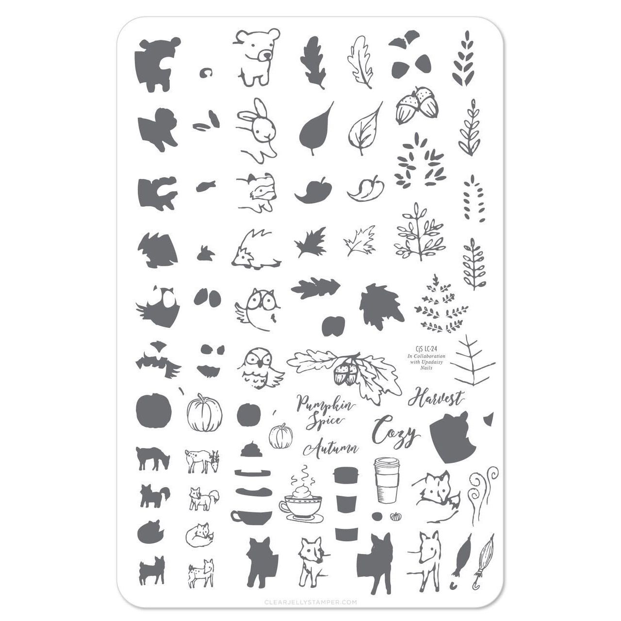 Clear Jelly Stamper- Pumpkin Spice (CjS LC-25)