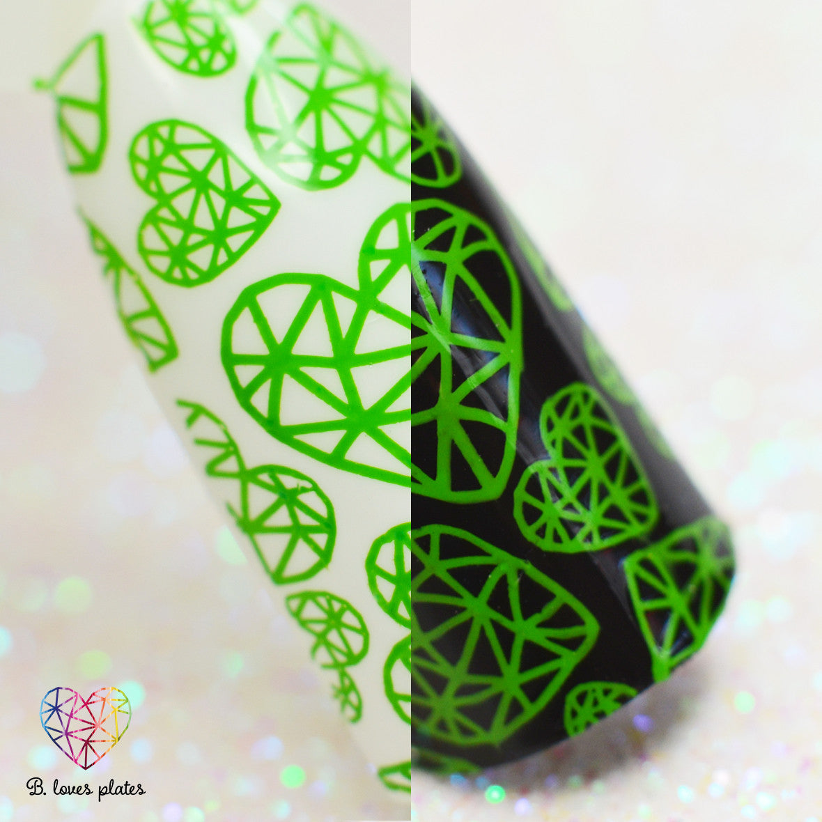 B. loves plates- Stamping Polish- BLP14 B. a Kiwi