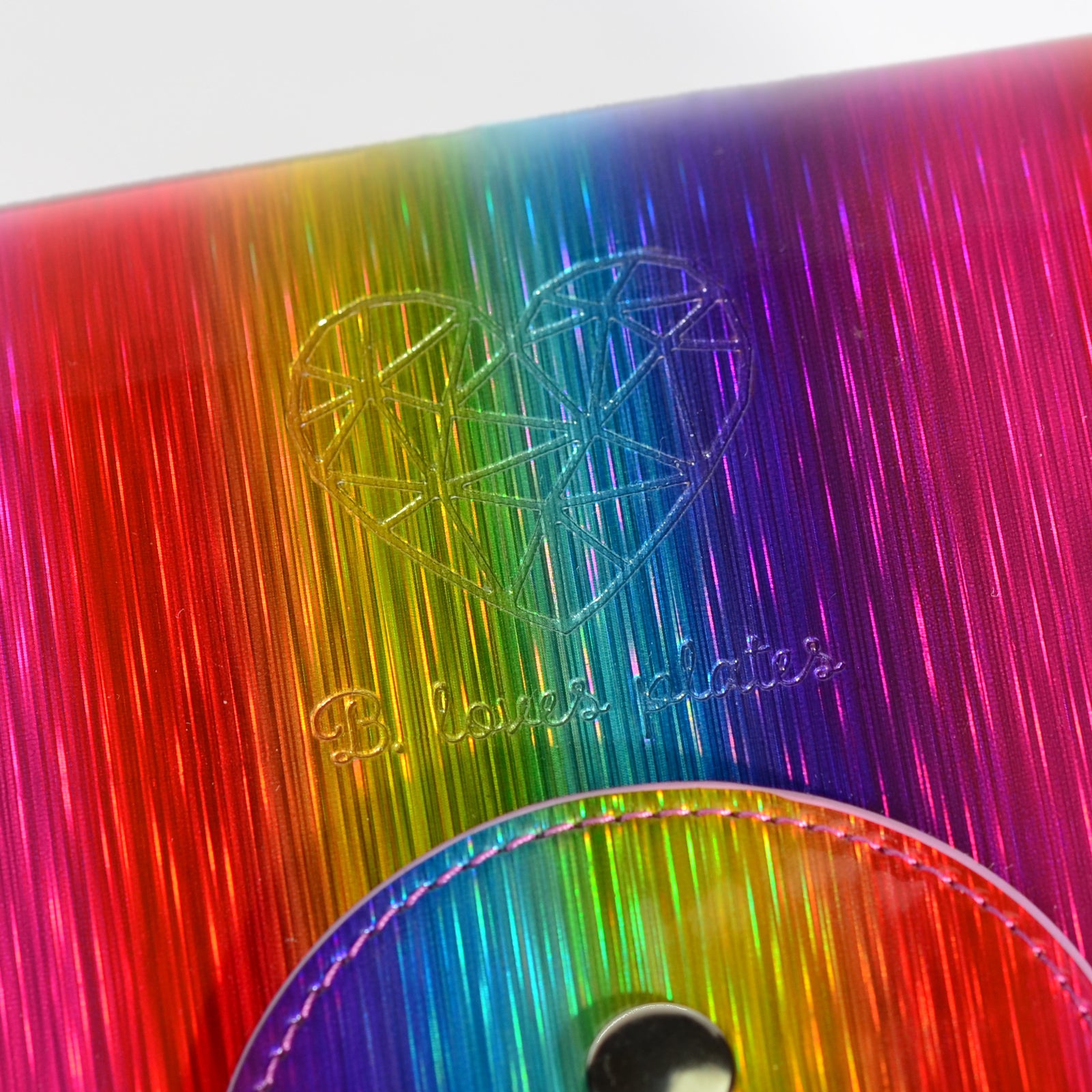 B. loves plates- Accessories- Organizer XL (Holo Rainbow)