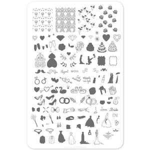 Clear Jelly Stamper- Here Comes the Bride (CjS-70)