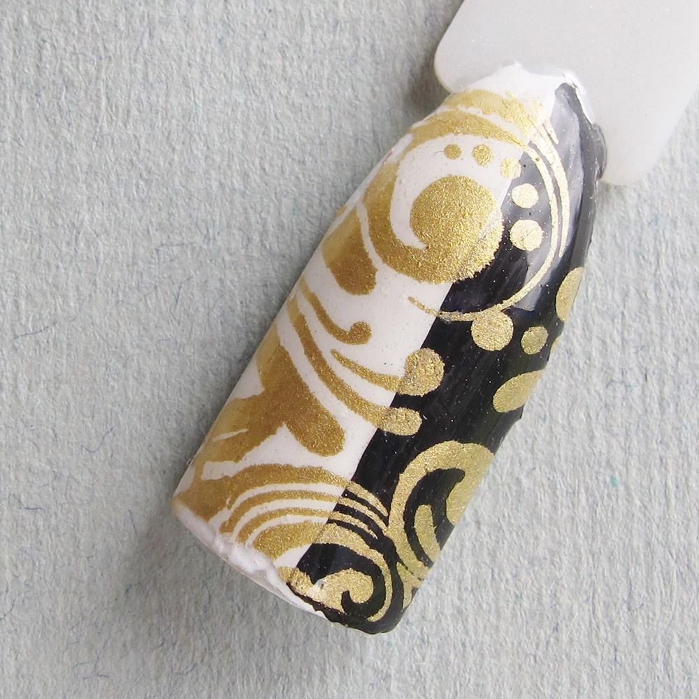 Hit the Bottle "Spun Gold" Stamping Polish