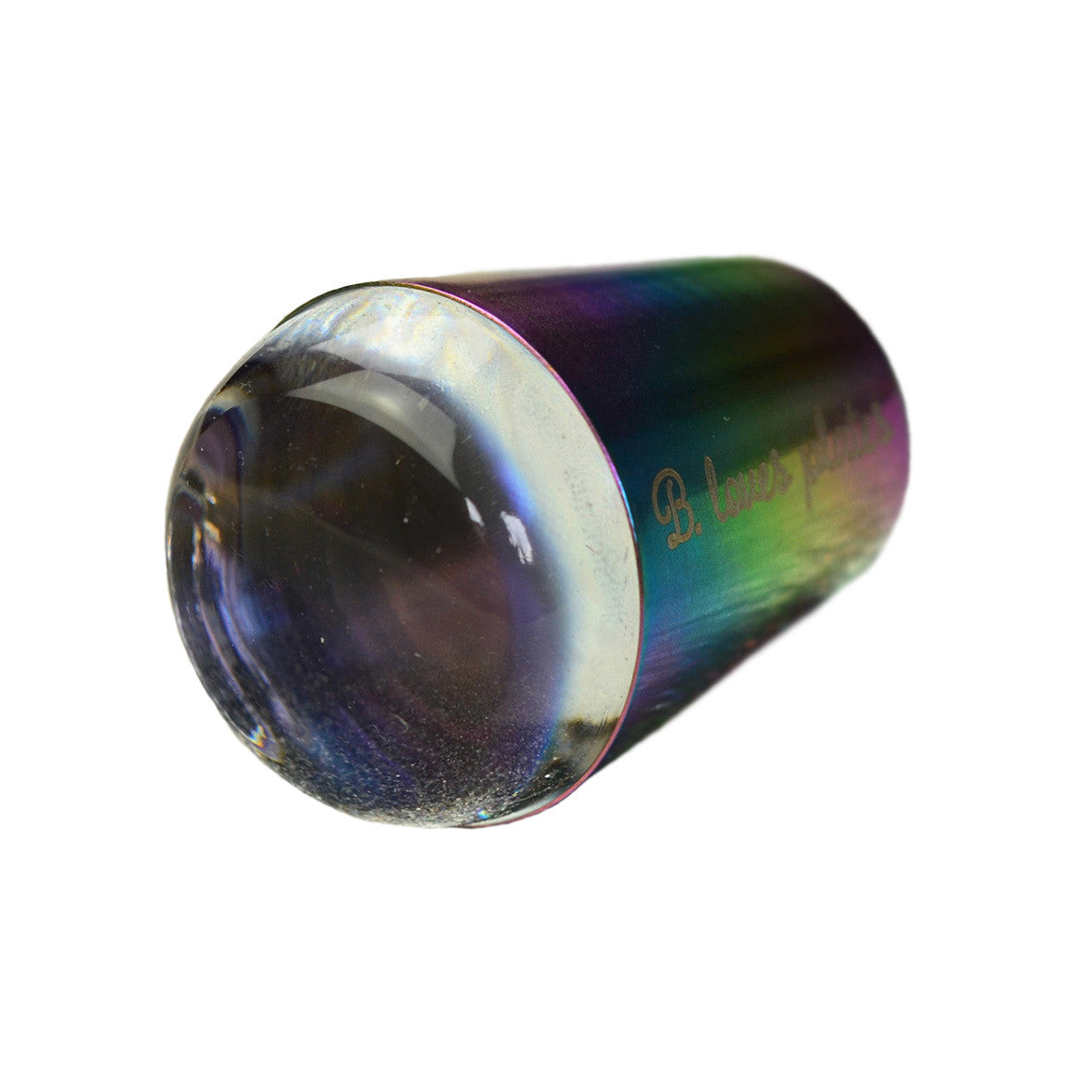 B. loves plates- Accessories- Rainbow Crystal Clear Stamper