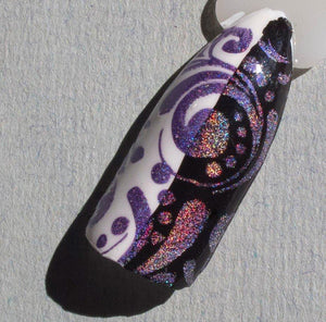 Hit the Bottle "Amethyst Sizzle" Stamping Polish