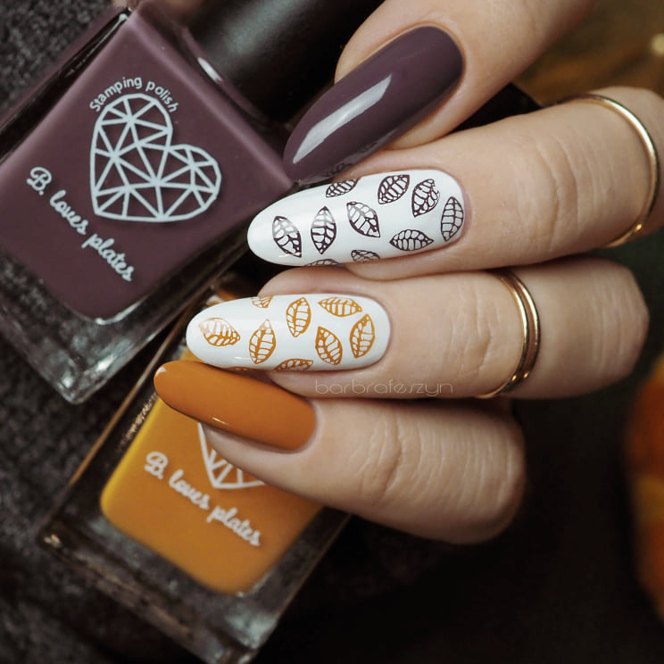 B. loves plates- Stamping Polish- BLP21 B. a Hot Chocolate
