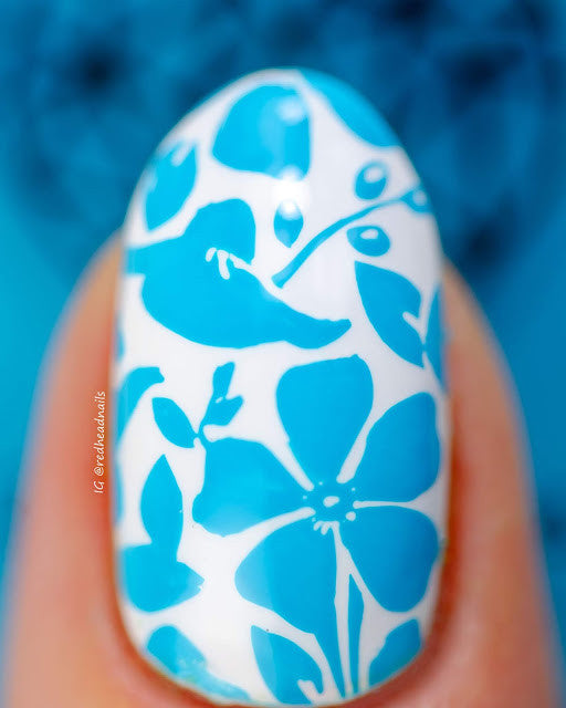 B. loves plates- Stamping Polish- BLP15 B. a Blueberry