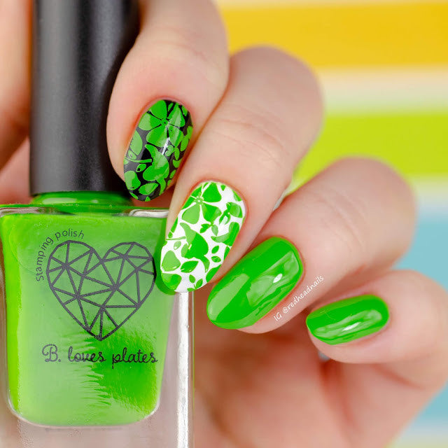 B. loves plates- Stamping Polish- BLP14 B. a Kiwi