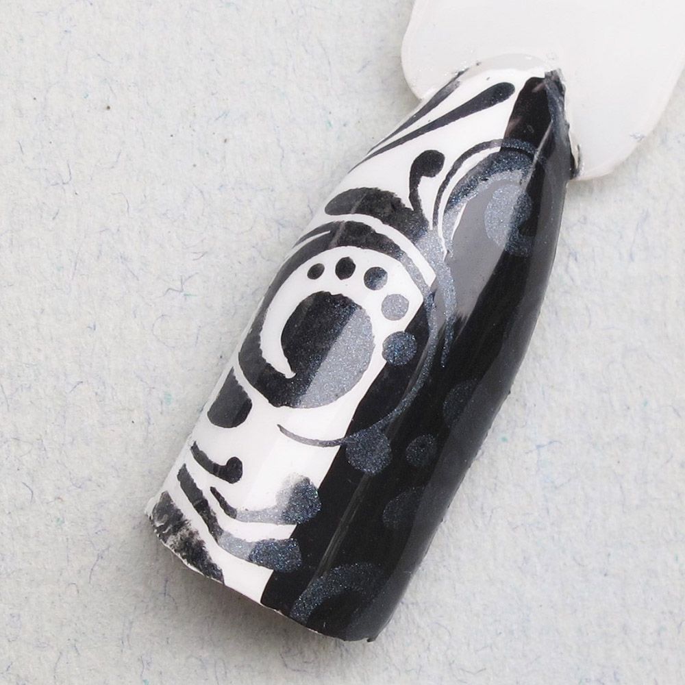 Hit the Bottle "Shadows of Darkness" Stamping Polish