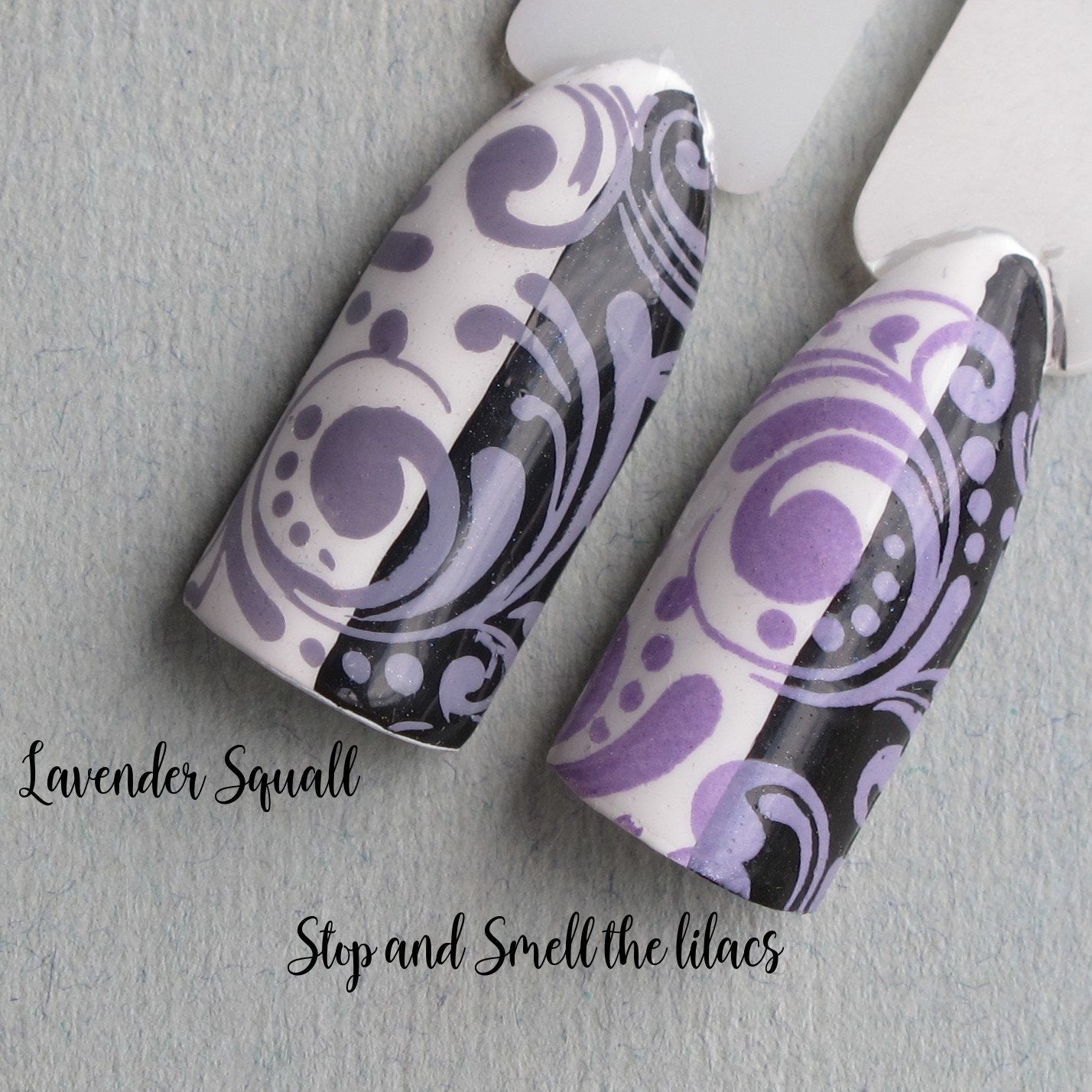 Hit the Bottle "Lavender Squall" Stamping Polish