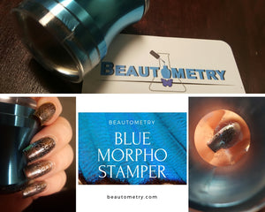 Beautometry Blue Morpho Clear Stamper