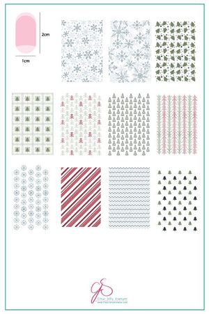 Clear Jelly Stamper- C-43- Pretty Paper- Elegant