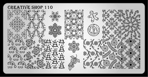 Creative Shop- Stamping Plate- 110