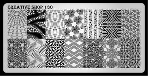 Creative Shop- Stamping Plate- 130