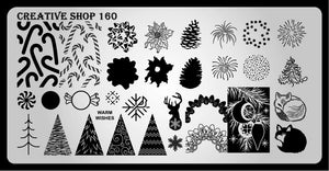 Creative Shop- Stamping Plate- 160